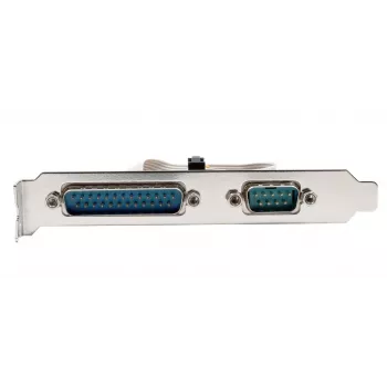 EXSYS EX-44083 PCIe 2-portna RS-232 serijska kartica, ASIX AX99100, DB9, Low Profile