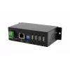EXSYS EX-6003HMVS-POE-ON 4-portni USB 2.0 prek Gigabit Ethernet strežnik s PoE, 15KV ESD zaščita