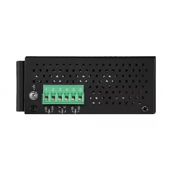 EXSYS EX-6226POE industrijsko 8-portno Gigabit PoE+ stikalo, 12-36VDC, DIN-tir