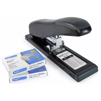 Rapesco Germ-Savvy ECO HD-100 spenjalnik, 20 listov, črn 1307