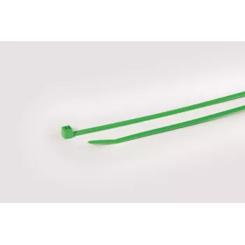 HellermannTyton T50R zelene poliamidne kabelske vezice, 200 mm x 4,6 mm, 100 kosov 111-04801