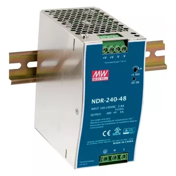 EXSYS Meanwell 240W DIN-tirni napajalnik 48V/5A - NDR-240-48 (EX-6976)