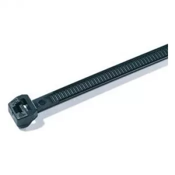 HellermannTyton serija OS kabeljske vezice z zunanjim ozobjem 150 x 4,6 mm črne (paket 100 kosov) 118-05850