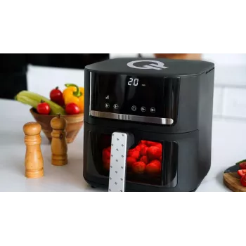 QUIN YJ-6505ADV digitalni friteza na vroči zrak 6,5L črna