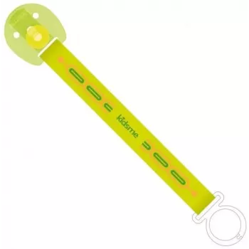 Kidsme držalo s sponko za dudo - limeta