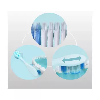 Panasonic DentaCare EWDC12W503 zvočna električna zobna ščetka, 31.000 vibracij/min, 2 načina, senzor pritiska, bela