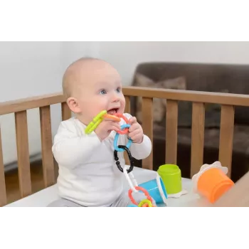 Kidsme verižica z grizalom, od 3 mesecev
