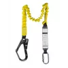 C.K Tools T8008 varnostni pas za zadrževanje padcev z absorberjem energije, 2m, enojni trak, jekleni vponki in vponka za odre, EN 354/355/362