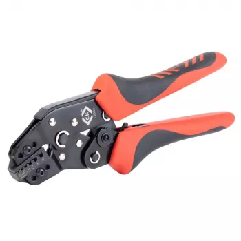 C.K Tools T3684 samodejne klešče za stiskanje kabelskih tulcev 0,25-6 mm² (AWG 23-10)
