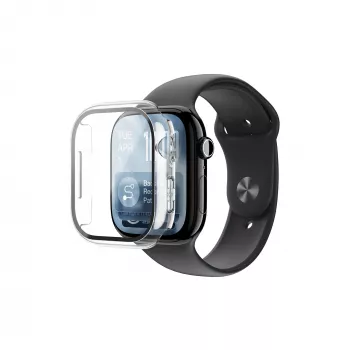 AMAZINGTHING Radix zaščitna folija za zaslon z ovitkom za Apple Watch Series 11 42 mm – prozorna