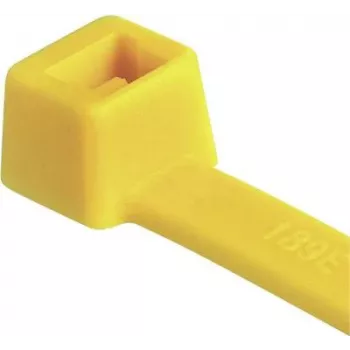 HellermannTyton T50R vezice za kable, poliamid 6.6, rumene, 200mm x 4,6mm, paket 100 111-04805