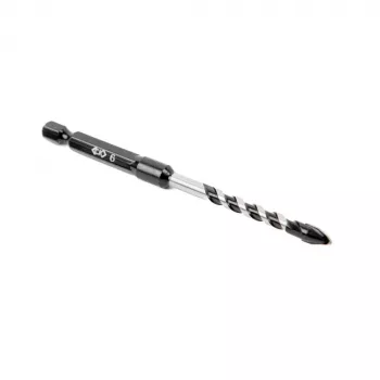 C.K Tools T3115 060 sveder za ploščice s konico iz volframovega karbida 6 mm, dolžina 105 mm, 1/4 inch šestrobno vpenjalo, jeklo 40CR