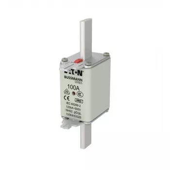 Eaton 100NHG02B NH varovalka D02 100 A 500 V gG z mehanskim indikatorjem, 3-kos paket