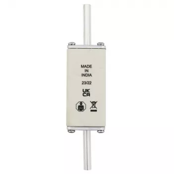 Eaton 80NHG0B NH varovalka velikost 0, 80 A, 500 V AC, gG, mehanski indikator, 3 kosi