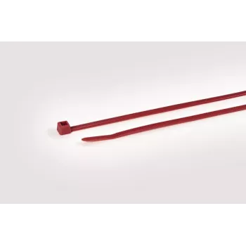 HellermannTyton T50R rdeča vezica iz poliamida, 200mm x 4,6mm, paket 100 kosov 111-04804