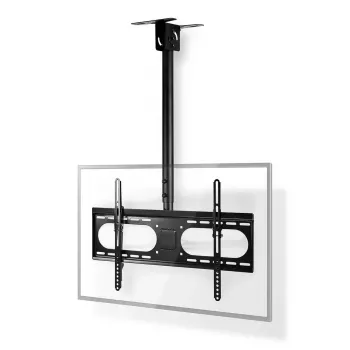 Nedis TVCM1350BK stropno držalo za TV, 42–65 inch, VESA do 600x400, črno