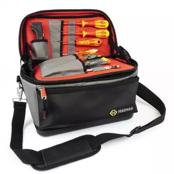 C.K Tools MA2641 kovček za merilne naprave Plus, poliester 600D, 300 x 220 x 100 mm, črno-modra