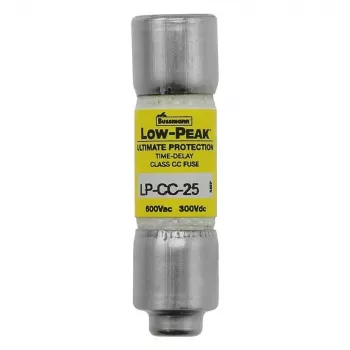 Eaton LP-CC-25 25A 600V počasna Class CC varovalka, 10-kos paket