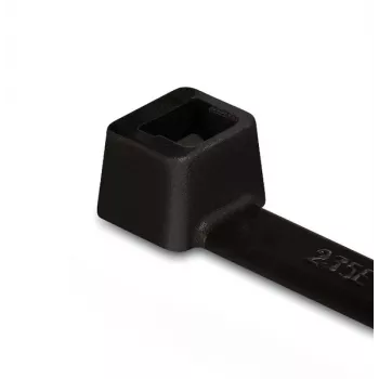 HellermannTyton T120L črne poliamidne kabelske vezice 760mm x 7,6mm (paket 100 kosov) 111-12403
