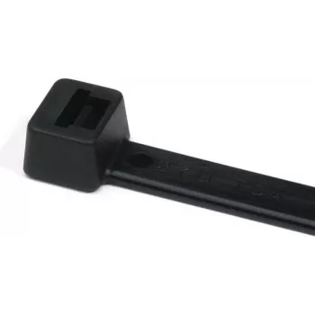 HellermannTyton T50R črne poliamidne kabelske vezice 200mm x 4,6mm, paket 100 kosov 111-04950