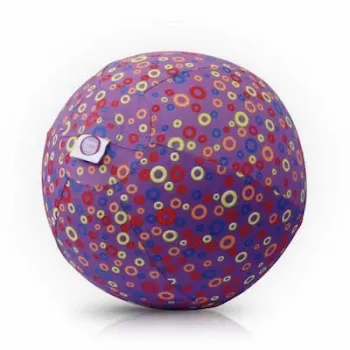 BUBA BLOON Bubabloon lateks balon s tekstilnim ovitkom, Circles Purple