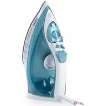 DOMO DO7060S likalnik na paro 2200 W keramična likalna plošča 40 g/min udar pare moder/bel