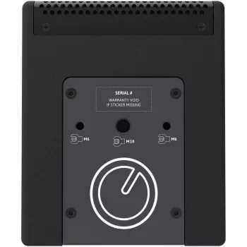 INTUSONIC 4FW50T 4-palčni širokopasovni zvočnik črn (12604001)