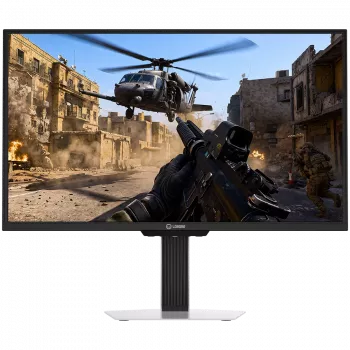 LORGAR 24,5-palčni Full HD IPS 400Hz igralni monitor, dvojna LED, HDR600 Ready, nastavljiva višina, bel