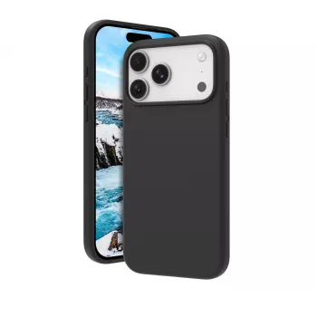 DBRAMANTE1928 Monaco ovitek za iPhone 18 Pro Max / 17 Pro Max, Night Black