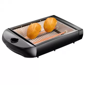 Lenco Melissa ploščati opekač 600W črn