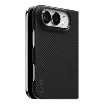 CARE by PanzerGlass ovitek Discovery z MagSafe za iPhone Fold (2026), črno-siv (CR83510)