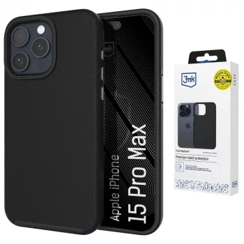 3MK Fortis MagCase ovitek za Apple iPhone 15 Pro Max - prozoren