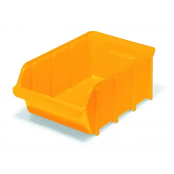 raaco E5 evro zaboj, 25 l, oranžen (123686)