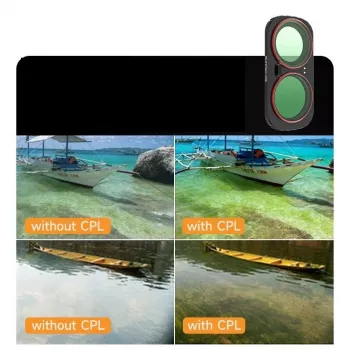 Sunnylife magnetni filter CPL za Insta360 Luna Ultra (LU-FI235-C)