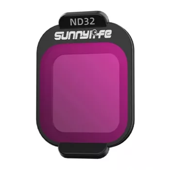 Sunnylife Flip filter ND32 za DJI Osmo Pocket 3 – magnetni nevtralni gostotni filter, 5-stopenjska redukcija svetlobe, večkrat prevlečeno optično steklo