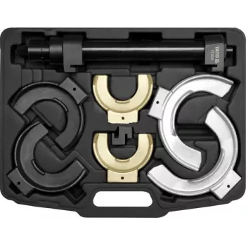 YATO YT-2536 komplet vzmetnih sponk za MacPherson vzmetno nogo, 3 pari čeljusti, 65-212 mm, 1 tona