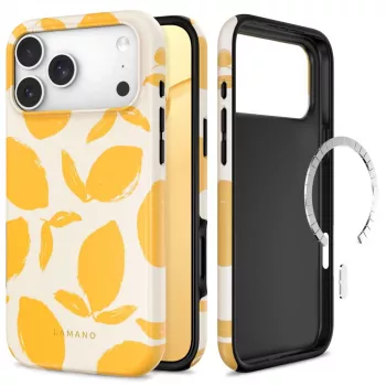 TECH-PROTECT Lamano MagSafe ovitek za iPhone 17 Pro / 18 Pro Lemon Haze
