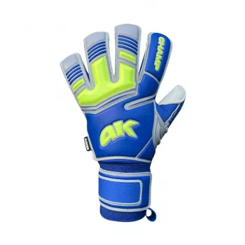 4Keepers Champ VII HB Junior vratarske rokavice modro-zelene fluo velikost 6