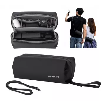 Sunnylife B018-D organizacijska torba za DJI Osmo Pocket 3 / Insta360 X5 / Go 3S, črna