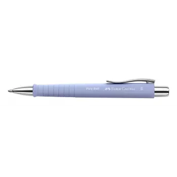 Faber-Castell Poly Ball XB Colours kemični svinčnik, Iris ohišje, modro črnilo, 1,0 mm 241154
