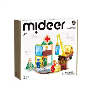 Mideer City Hero Squad MD1641 magnetni set, 33 kosov