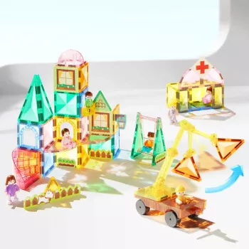 Mideer City Hero Squad MD1641 magnetni set, 33 kosov