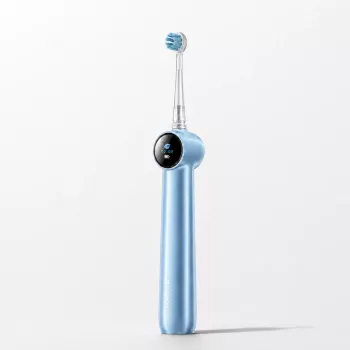 RANVOO PH5 Bubble Sonic električna zobna ščetka, 38.000 VPM, 5 načinov, IPX7, polnjenje USB, modra
