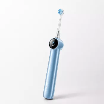 RANVOO PH5 Bubble Sonic električna zobna ščetka, 38.000 VPM, 5 načinov, IPX7, polnjenje USB, modra
