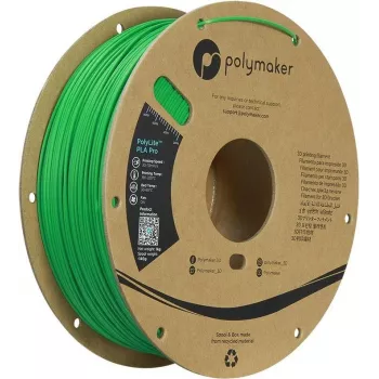 Polymaker PolyLite PLA Pro filament 1,75 mm 1 kg zelen visoka togost žilavost PA07008