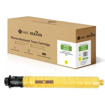 G&G kompatibilna rumena kartuša s tonerjem za Ricoh 841818 - visok donos 18000 strani GR-R841818