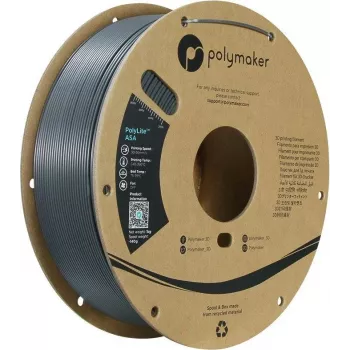 Polymaker PolyLite ASA filament 1,75mm 1kg temno siva PF01037
