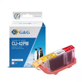 G&G kompatibilna kartuša s črnilom za Canon CLI-42PM svetlo magenta (10283)