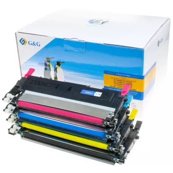 G&G 15003 kartuša s tonerjem 4-kos paket nadomestna za HP 150A (W1500A) črna cyan magenta rumena