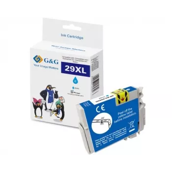 G&G XL cian kartuša s črnilom za Epson 29XL/T2992/C13T29924012 (14663)